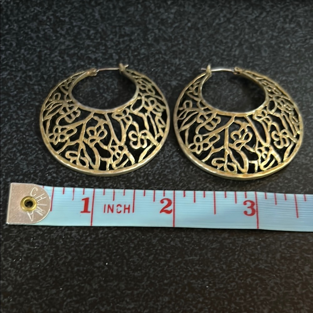 Elegant Gold Hoop Earrings